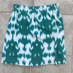 NWOT VV Girls Ikat A-Line Elastic Skirt